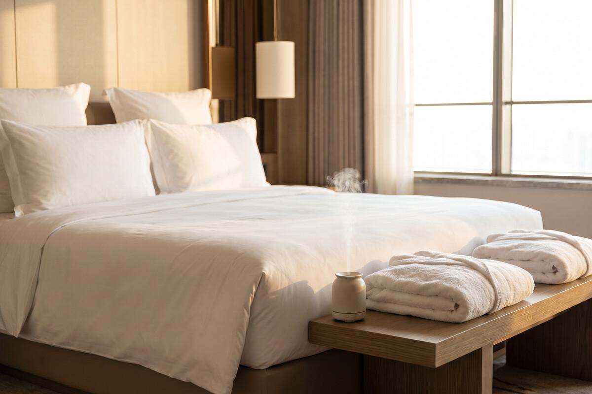 Espositore Nectar in hotel